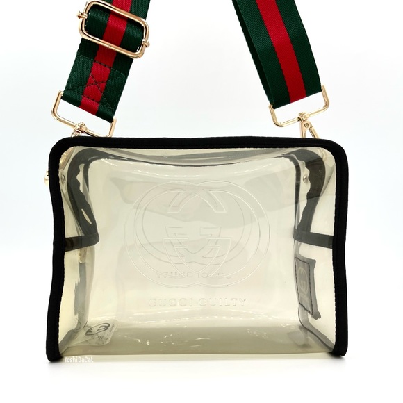 Gucci Bags Gucci Guilty Cosmetic Pouch To Crossbody Clear Stadium